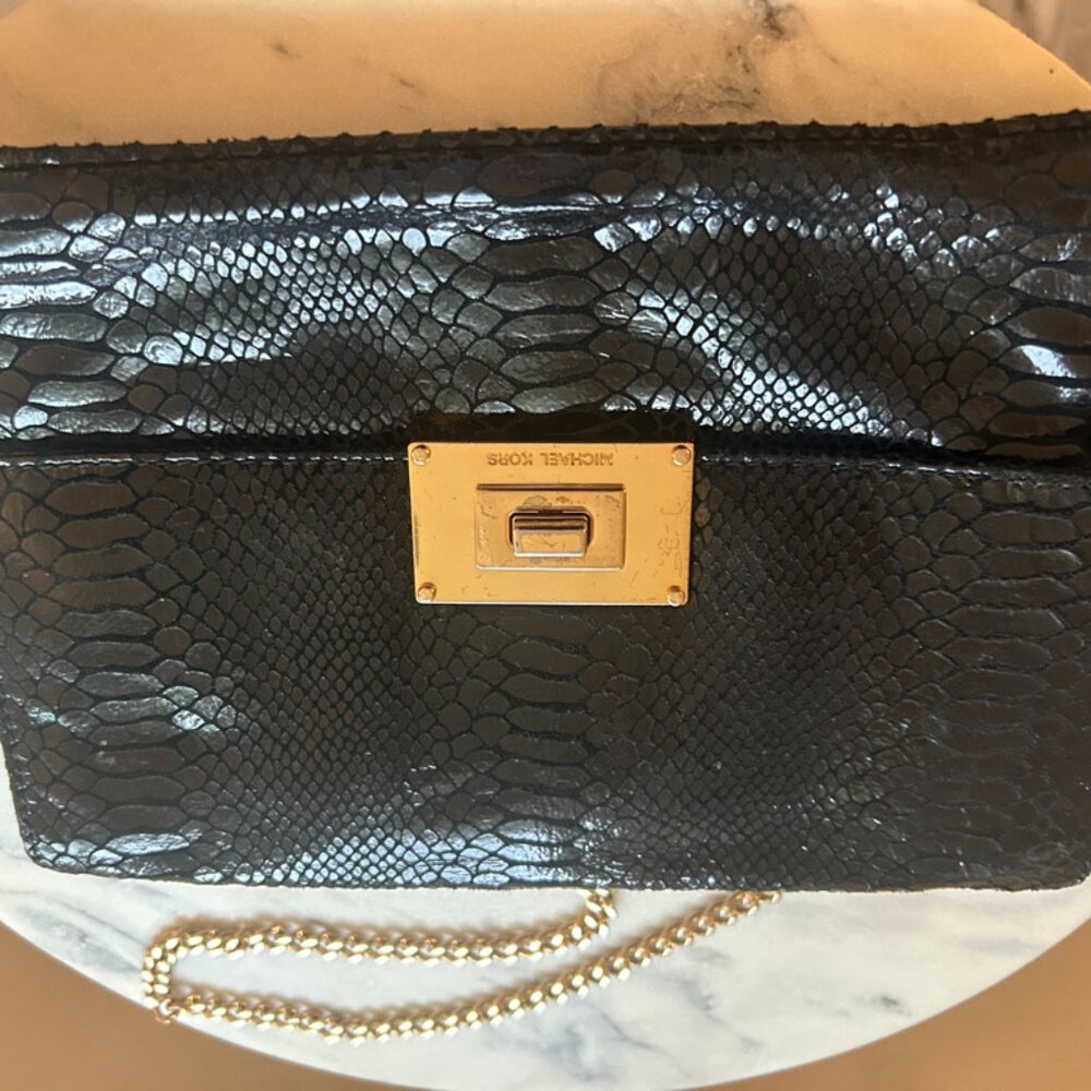 Michael Kors Sloan Python Shoulder Bag - image 2